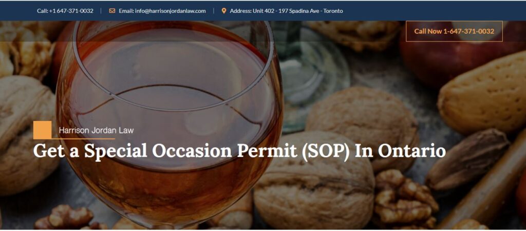get special occasion permit